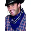 Bandana biker ou cowboy bleu