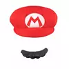 Mario™ pet en snorvoor volwassenen