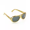 Lunettes Elvis™ dorées adulte