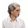 Perruque à chignon Grand-mère femme