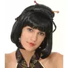 Perruque noire chinoise femme