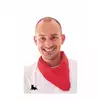 Rode bandana voor volwassenen