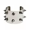 Bracelet en métal punk argenté adulte