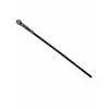 Zilverkleurige scepter stok