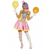 Déguisement clown pastel femme, Taille: Medium (38–40)