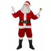 Déguisement complet père Noël Luxe adulte, Taille: Large