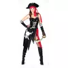 Verscheurd sexy piraten kostuum voor vrouwen, Maat: Small