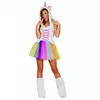 Déguisement miss licorne femme, Taille: X-Small/Small (36–38)