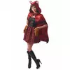 Déguisement chaperon loup garou femme, Taille: Large
