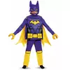 Deluxe LEGO® movie Batgirl™ kostuum voor kinderen, Maat: 10–12 jaar (137–149 cm)