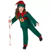 Déguisement elfe de Noël enfant, Taille: 4-6 ans