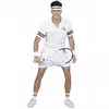 Tennisspeler kostuum voor volwassenen, Maat: Small