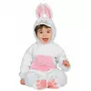 Déguisement lapin blanc et rose bébé, Taille: 18–24 mois (89–93cm)