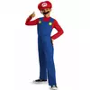 Mario™ kostuum voor kinderen, Maat: 5–6 jaar (109–126 cm)