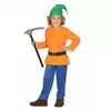 Déguisement nain de la mine enfant, Taille: 5–6 ans