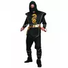 Zwart ninja pak voor mannen, Maat: Large