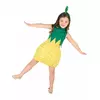 Ananas kostuum voor meisjes, Maat: 5–6 jaar (S)