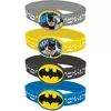 4 elastische Batman™ armbanden