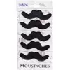 5 moustaches adhésives