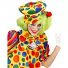 Beret à pois clown adulte