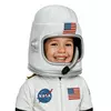 Zilverkleurige astronaut helm voor kinderen
