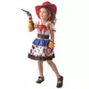 Cartoon cowgirl kostuum voor meisjes, Maat: 10–12 jaar (130–140 cm)