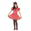Déguisement miss souris à pois fille, Taille: 3–4 ans (98–115 cm)