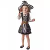 Déguisement pirate tatouée robe fille, Taille: 10–12 ans (130–140 cm)
