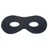Loup noir adulte en tissu et plastique