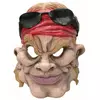 Latex heavy metal rocker masker