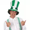 Groen-wit hoge hoed St Patrick's Day