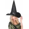 Chapeau sorcière velours halloween adulte