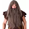 Perruque barbare viking homme