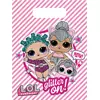 6 LOL™ feestzakjes 23 x 16 cm