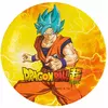 8 Assiettes 23cm en carton Dragon Ball Z™