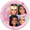 8 kartonnen borden Barbie Sweet Life™ 23 cm