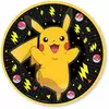 8 Assiettes Pokémon Pikachu™ 23 cm