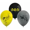 8 Ballons en latex Batman™ 26 cm