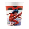 8 kartonnen Miraculous Ladybug™ bekers