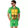 Volwassen Suitmeister ™ Ninja Turtle zomerkostuum, Maat: Large (EU 52–54)