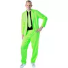 Fluo groen fashion kostuum voor volwassenen