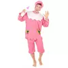Roze babykostuum voor heren