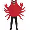 costume de crabe rouge pour adulte
