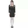 Duister gothic schoolmeisje jurk voor vrouwen
