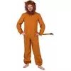 Déguisement lion fauve homme