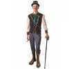 Dandy steampunk kostuum voor mannen, Maat: Large