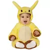Babypak geel elektrisch mannetje, Maat: 12–18 maanden (82–88 cm)