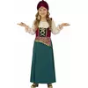 Déguisement diseuse de bonne aventure fille, Taille: 5–6 ans (110–115 cm)