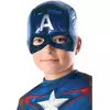 Captain America™ half masker voor kinderen