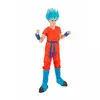 Super Dragon Ball™ Goku Saiyan kostuum voor kinderen, Maat: 9–10 jaar (140 cm)